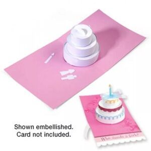 Sizzix pop-up Three Tier Cake Die 3-D, 116760